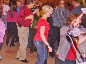 Oracle Band performs for Sweetheart Dance at American Legion Post 40 in Severna Park. Click for enlarged view.