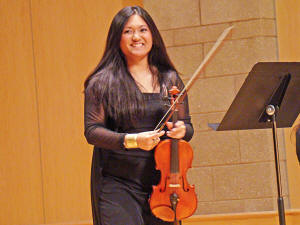 Nikki Herrera at Senior Recital @ Towson University 2009