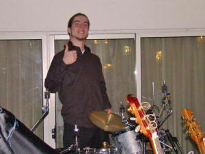 Oracle Band drummer CHris Johnson