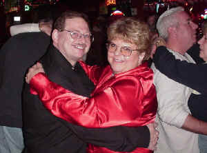 Steve & his wife Sandy hit the dance floor