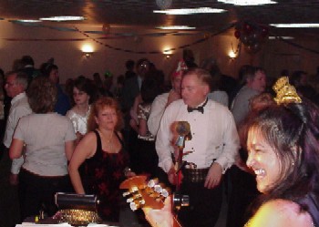 Click for enlarged view. It was a sold out American Legion that hosted the 2001-2002 New Years celebration.